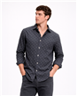 2443 - Camisa Poplin Estampada Polo Premium