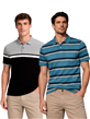 P5014 - Chomba Jersey Rayada Surtidos Varios 