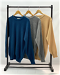 5454 - Sweater Escote Redondo Fantasía Liviano