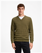 5456 - Sweater Escote V Con Vivos