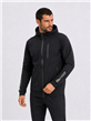 5482J - Campera Deportiva Con Spandex Y Cierres