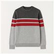 8010 - Sweater Escote Redondo Rayado