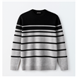 8011 - Sweater Escote Redondo Rayado