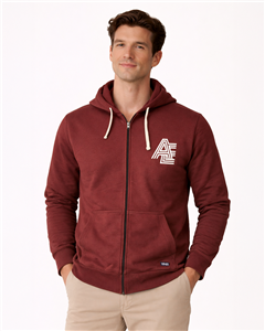 2962 - Campera Frisa Estampada Con Capucha