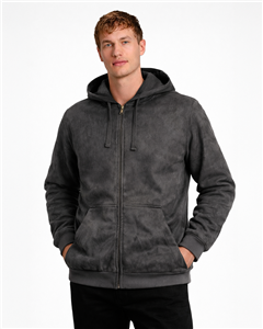 5345 - Campera Canguro Con Capucha Gamuzada