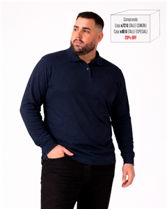 I5601B - Chomba Jersey Lisa M/L TALLE ESPECIAL